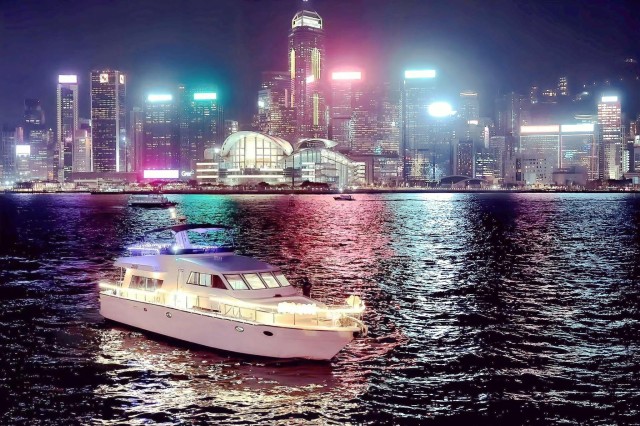 Visit Hong Kong Victoria Harbour or Symphony of Light Show Cruise in Hong Kong