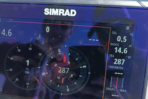 Rhodos: 4 uur durende privéboottocht met visuitrustingRhodes: Privéboottocht van 4 uur om te vissen, inclusief uitrusting