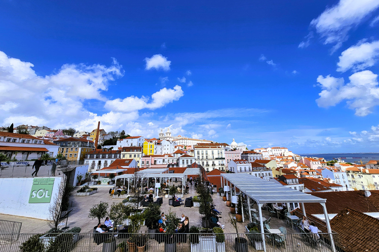 Lisbona: tour della città e dell&#039;alfama 90 minuti in tuktukLisbona: tour della città e dell&#039;alfama 90min