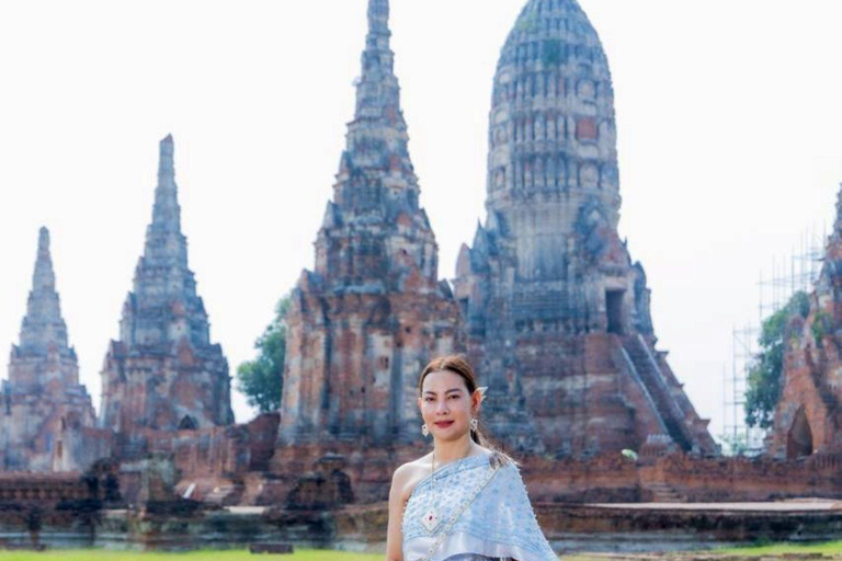 Ayutthaya: Tuk-Tuk Tour Options Boat Trip or Thai Costume Half Day Tuk-Tuk Heritage Tour