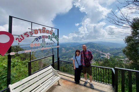 Chiang Rai: Mountains Discovery Doi Mae Salong & Doi Tung Mountains Discovery:Doi Mae Salong & Doi Tung (Private Tour)