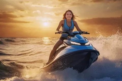 Doha: JetSki Experience mit Abholung und Rücktransfer