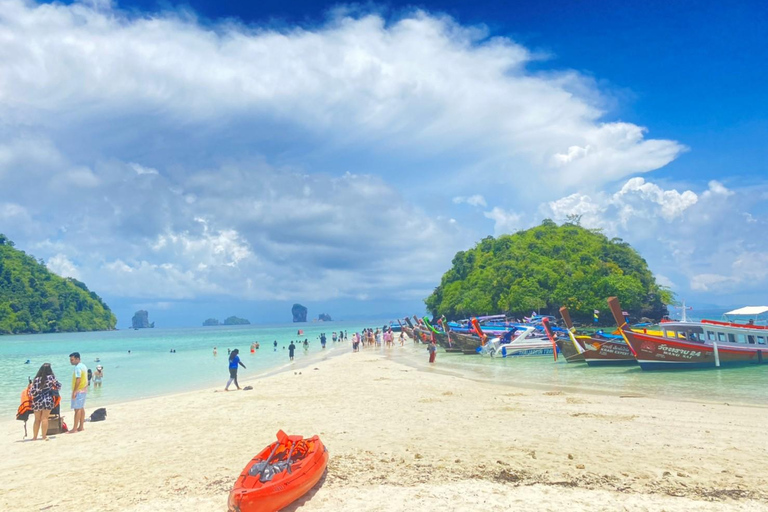 Krabi: Tour en barco de cola larga por las 4 Islas y el Mar Separado de Krabi