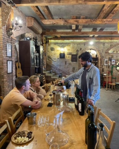 Visit Georgian Wine Tasting at Local Cellar in Batumi in Sighnaghi