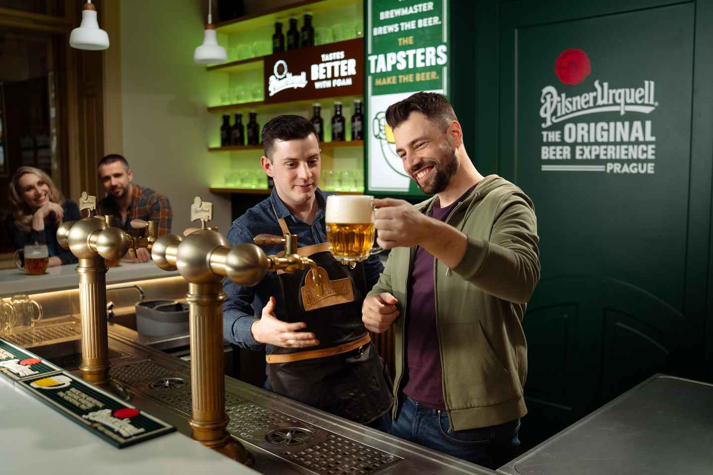 Prague: Beer Pouring Class at Pilsner Urquell Experience