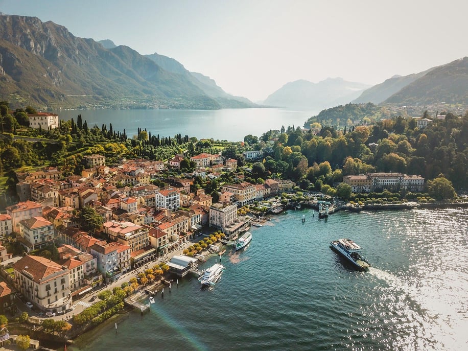 Von Mailand: Comer See mit privatem Boot, Bellagio und Lugano Von Mailand: Comer ...