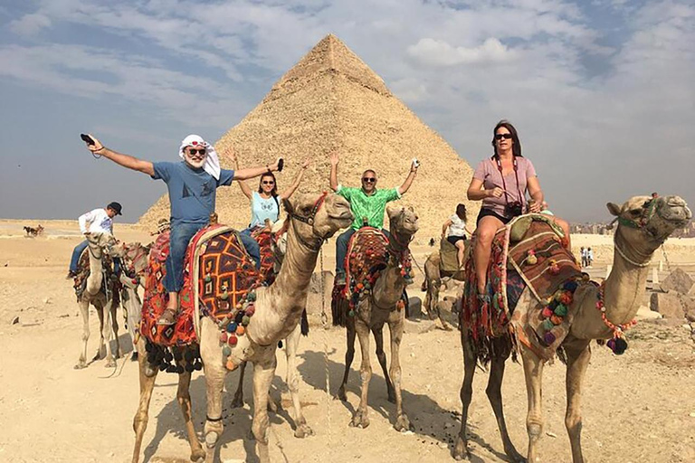 From Hurghada: Full-Day Trip to Cairo by Plane Day Trip Cairo by Plane (Entry Fees including & Nile Boat)