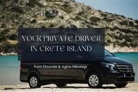 Private Driver & Chauffeur Service in Crete from Elounda