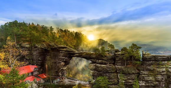 From Prague: Hiking Day Trip to Bohemian & Saxon Switzerland