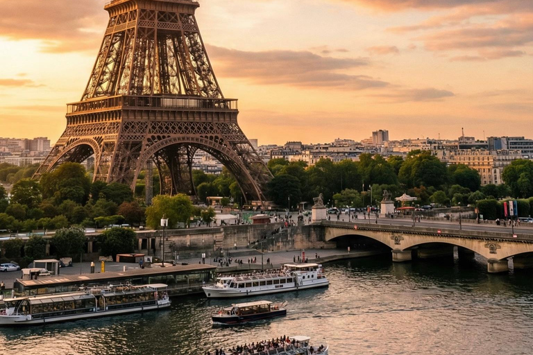 Paris: 7-Day 5-Country Coach Tour With Hotels & Breakfast