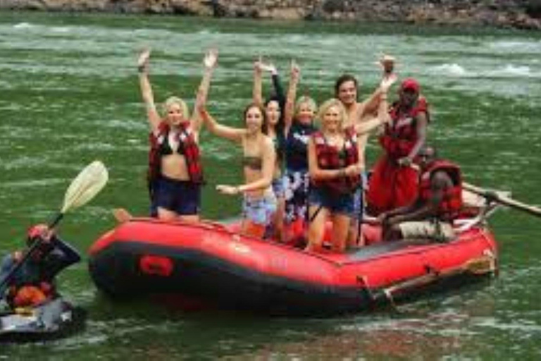 Rafting em águas brancas