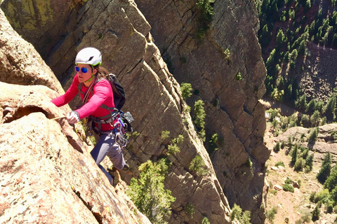 Denver: Guided Rock Climbing at Eldorado Canyon The Whales Tail Half Day