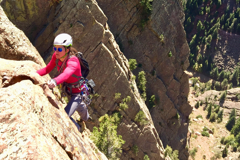 Denver: Guided Rock Climbing at Eldorado Canyon The Whales Tail Half Day