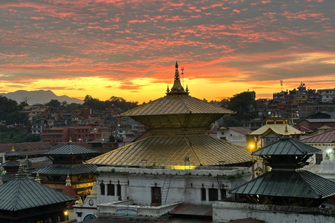 Kathmandu: Golden Hour at Pashupatinath Temple