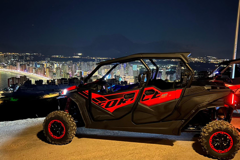 Altea: Benidorm Night Buggy Tour to Cruz Viewpoint