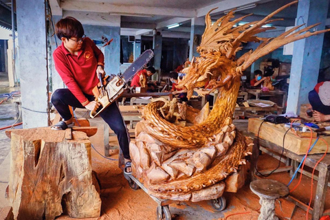 Hoi An : 3 heures de cours de sculpture sur bois avec un artiste local