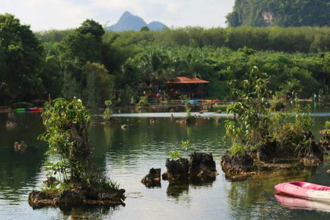 Krabi: Passeio de caiaque em Klong Root (Lago de Cristal)Sessão da tarde - 13h30min.