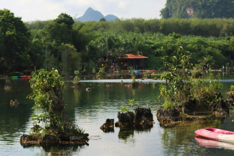 Krabi: Passeio de caiaque em Klong Root (Lago de Cristal)Sessão da manhã - 8h15.