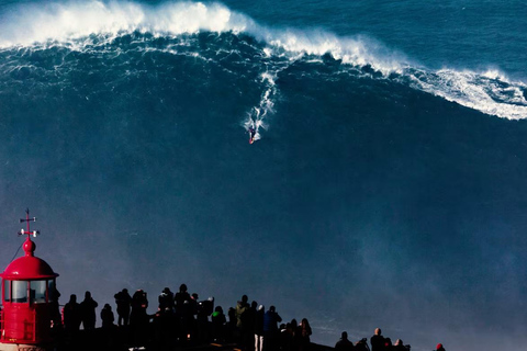 From Lisbon: Nazare Big Waves and Óbidos Day Trip Mundial ES