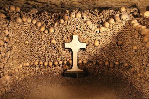 Paris: Catacombs Entry & Seine River Cruise with Audio Guide