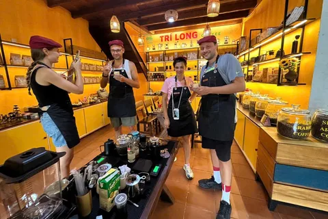 Hoi An: Wietnamskie warsztaty parzenia kawy z kawoszem