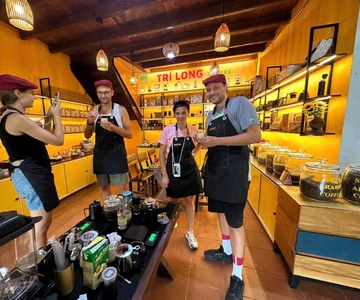 Hoi An: Vietnamese workshop koffie maken met een koffiebar