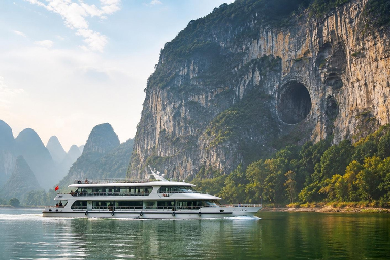 Guilin: Li River Cruise to Yangshuo with Optional Cave Tour 4-Star Cruise Ticket + Lunch + Pickup