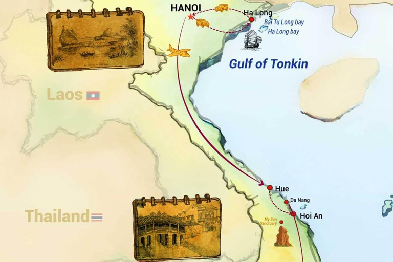 Vietnam Package: 12-Day Guided Tour with Meals and Transfers