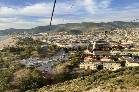 Alanya: tour de la ciudad con teleférico y visita a la cueva de Damlatas