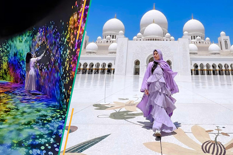 From Dubai: Abu Dhabi City Tour With teamLab Experience
