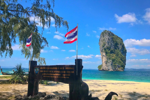 Krabi: Wycieczka łodzią na 4 wyspy z lunchem