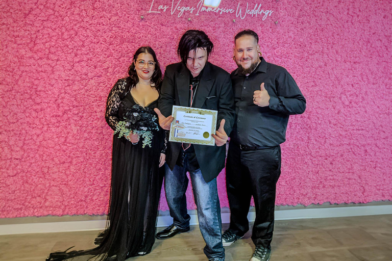 Las Vegas: Ceremonia ślubna w nawiedzonym domu + zdjęcia