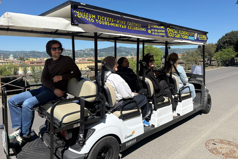 Florence Official Grand Panoramic City Tour by Golf Car