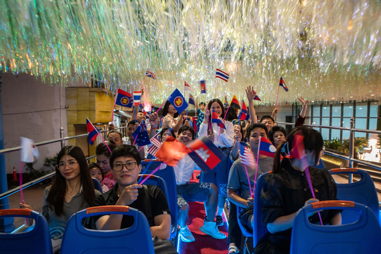 Tour della città e al tramonto con Big Bus AngkorTour della città al tramonto con Big Bus Angkor