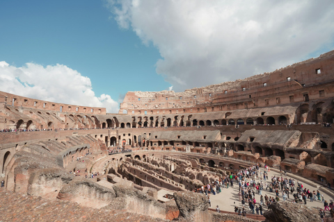 Rome: Colosseum Evening Audio Tour & Optional Arena Entry Colosseum 1st and 2nd level