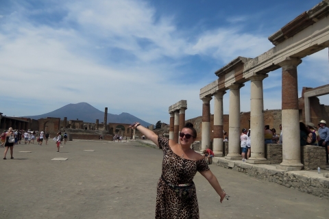 Von Rom: Tagestour Pompeji und Amalfiküste mit dem Zug