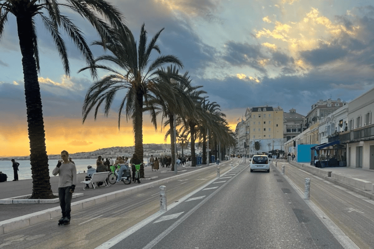 NICE POR QUADRO ELÉTRICO: passeio panorâmico de Nice com lanche