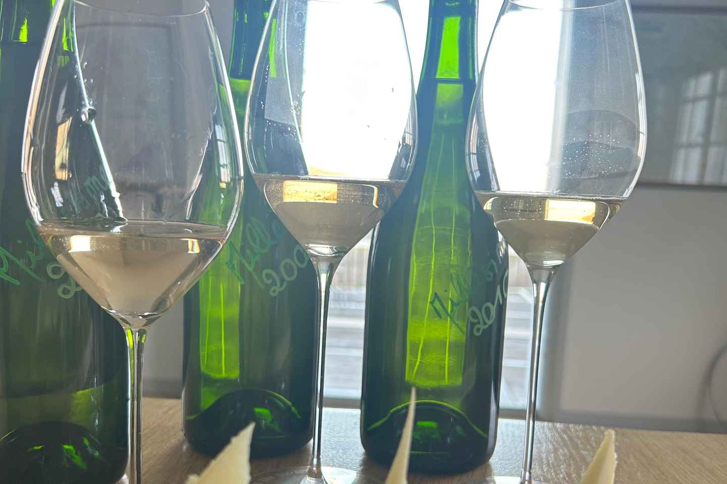 Cramant: OP3 3 Vintages and cheeses