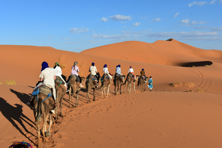 From Marrakech: 3-Day Sahara Desert Tour with Meals & Camp Standard camp in the desert
