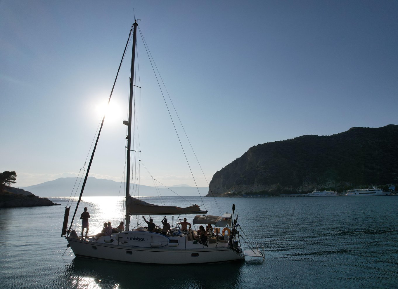 Nafplio Sun Sail Cruises | halvprivat halvdag | med måltid