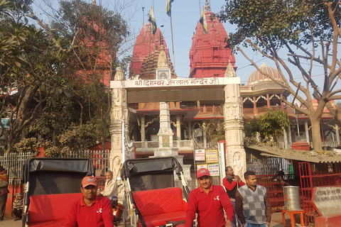 Old Delhi Tour on Luxurious Rickshaw with Wireless Headset