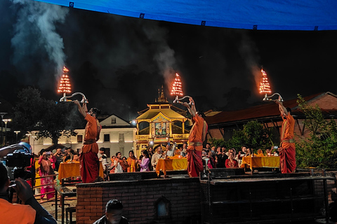 Kathmandu: Pashupatinath Temple Evening Aarati & Cremation