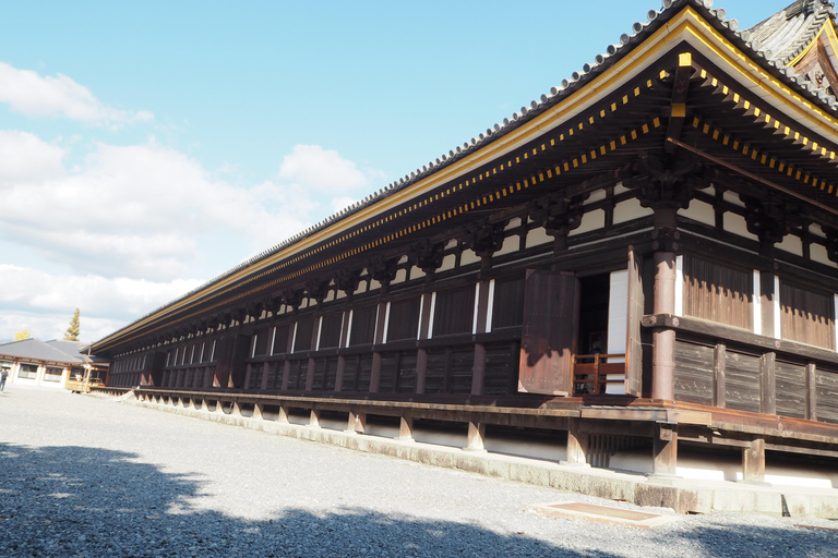 Kyoto Tour: Sanjusangendo, Kiyomizudera, Yasaka Pagoda en Ginkakuji.