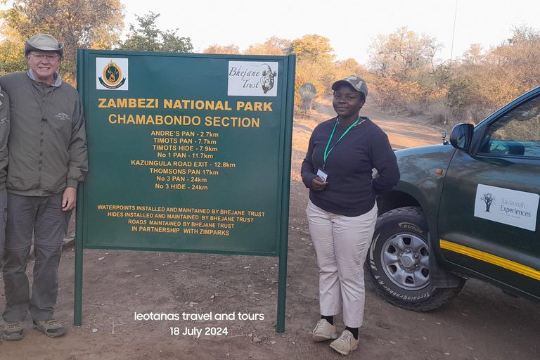 Experiencia de 9 días en las cataratas Victoria y el delta del Okavango