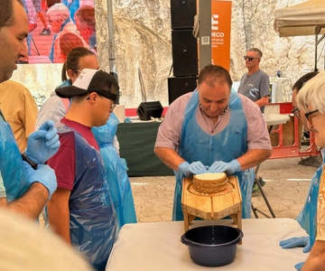 Subbética: artisanal cheese making workshop in Los Balanchares
