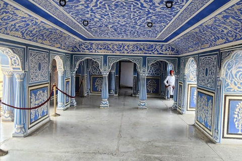 Jaipur: Elephant Encounter & Royal Sightseeing by Car Jaipur: Elephant Encounter & Royal Sightseeing by Tuk-Tuk