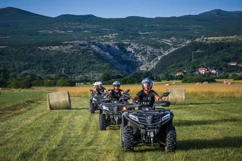 From Split: Cetina Family Quad Tour with Picnic Single Rider