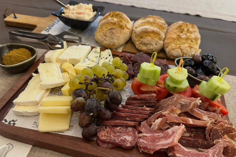 Plovdiv: Wine Tasting with Cheese and Cured Meats Extended Wine Tasting – 5 Tastings