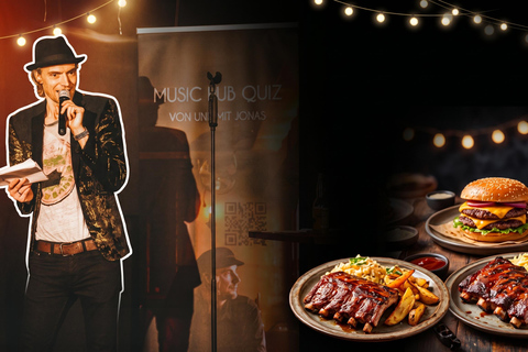 Cologne: Real-Time Music Quiz & American BBQ Dinner à la carte Cologne: Real-Time Music Quiz & American BBQ Dinner (A La Carte)