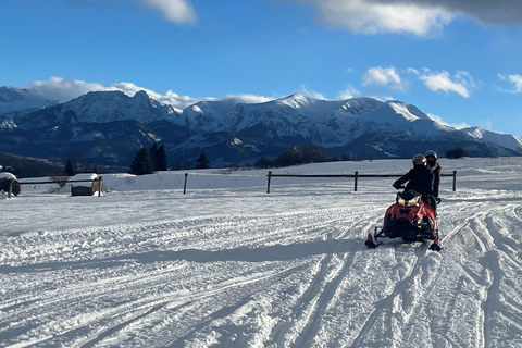 Zakopane Snowmobiles Ride, Bonfire &amp; Transfers from KrakowTwilight Trails: Snowmobiling Under the Stars